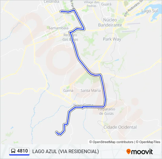 4810 Bus Line Map