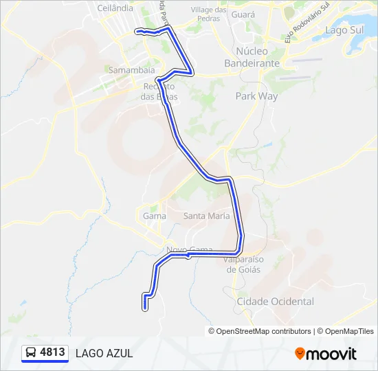 4813 Bus Line Map