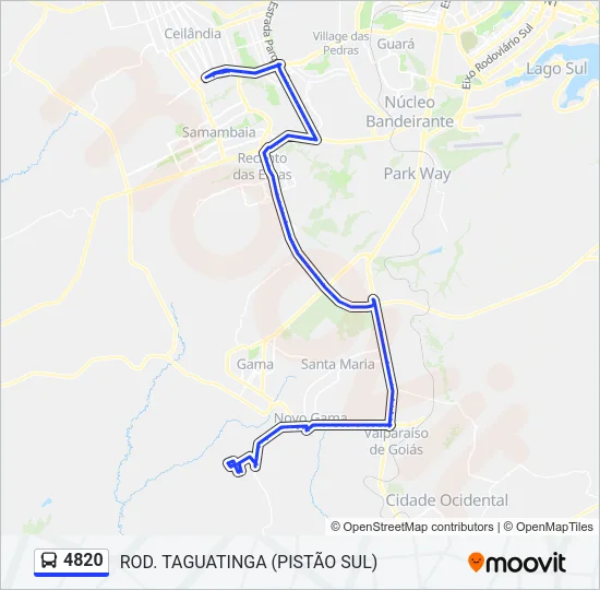 4820 Bus Line Map
