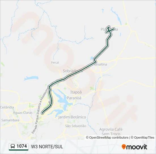 1074  Line Map