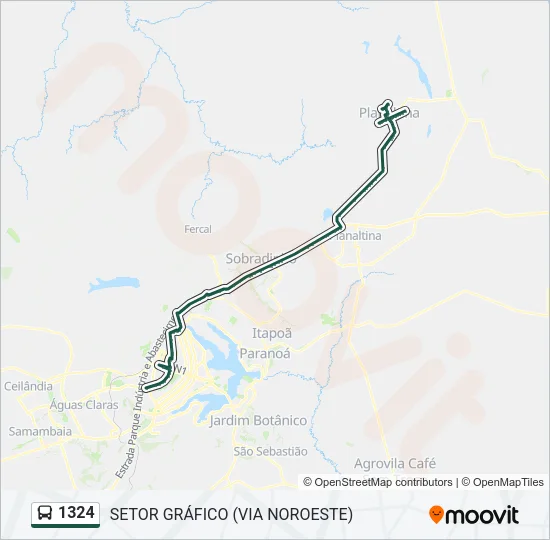 1324  Line Map