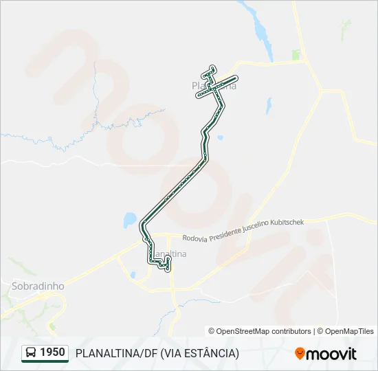 1950  Line Map