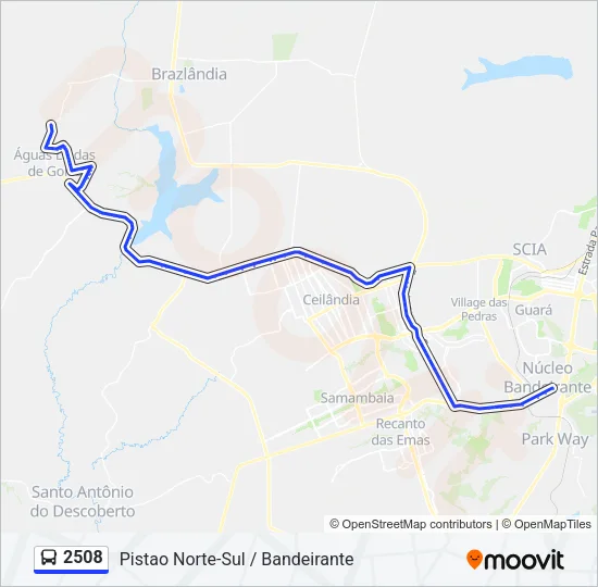 2508 Bus Line Map