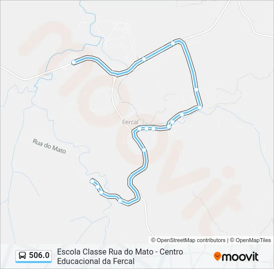 506.0 Bus Line Map