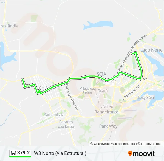 379.2 Bus Line Map