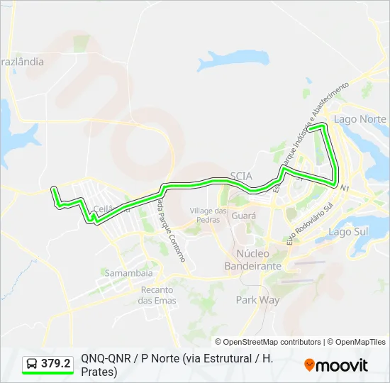 379.2 Bus Line Map