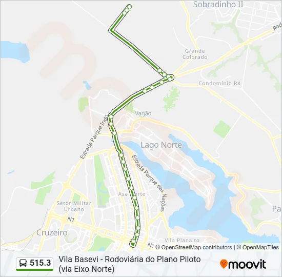 515.3 Bus Line Map