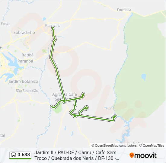 0.638 Bus Line Map