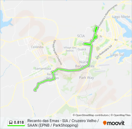 0.818 Bus Line Map