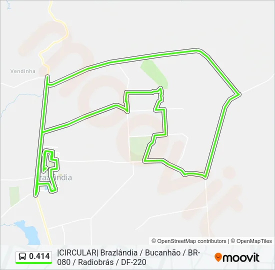 0.414 Bus Line Map