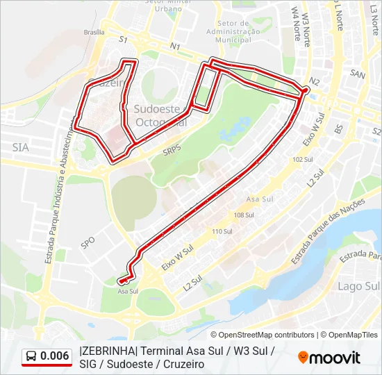 0.006 Bus Line Map