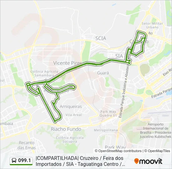 099.1 Bus Line Map