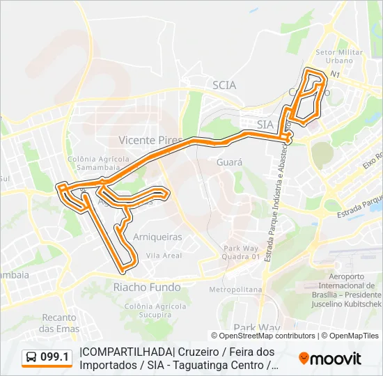 099.1 Bus Line Map