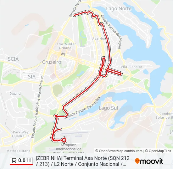 0.011 Bus Line Map