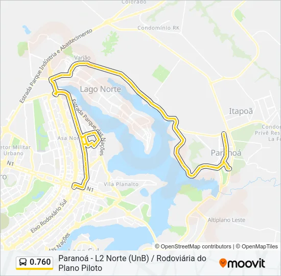 0.760 Bus Line Map
