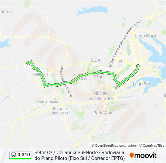 0.310 Bus Line Map