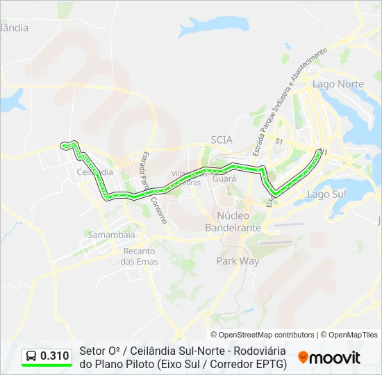 0.310 Bus Line Map
