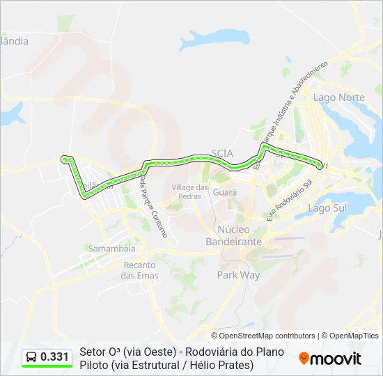 0.331 Bus Line Map