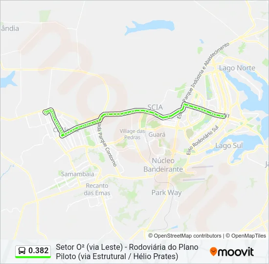 0.382 Bus Line Map