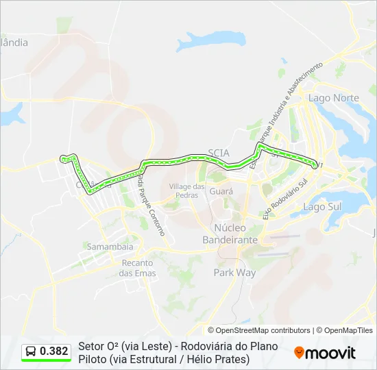 0.382 Bus Line Map