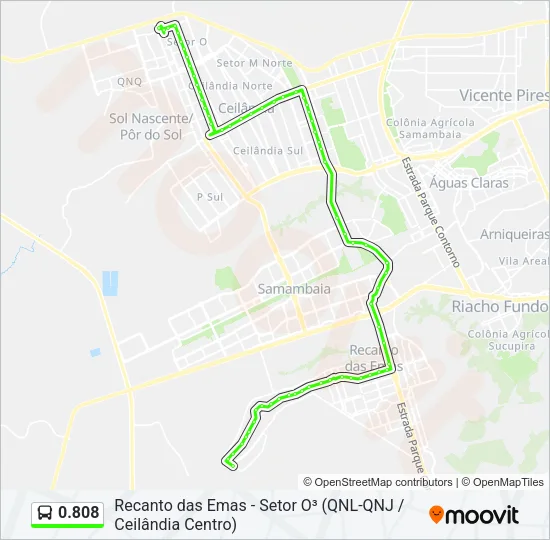 0.808 Bus Line Map