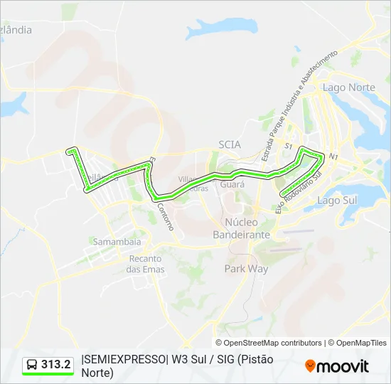 313.2 Bus Line Map