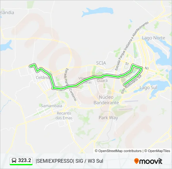 323.2 Bus Line Map