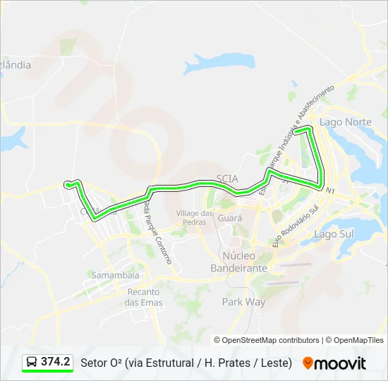 374.2 Bus Line Map