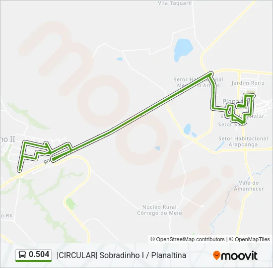 0.504 Bus Line Map