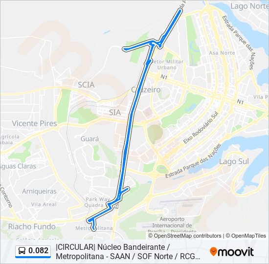 0082 Route: Schedules, Stops & Maps - Centro (Updated)