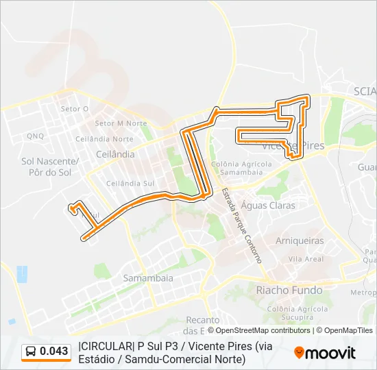 0.043 Bus Line Map