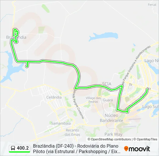 400.2 Bus Line Map