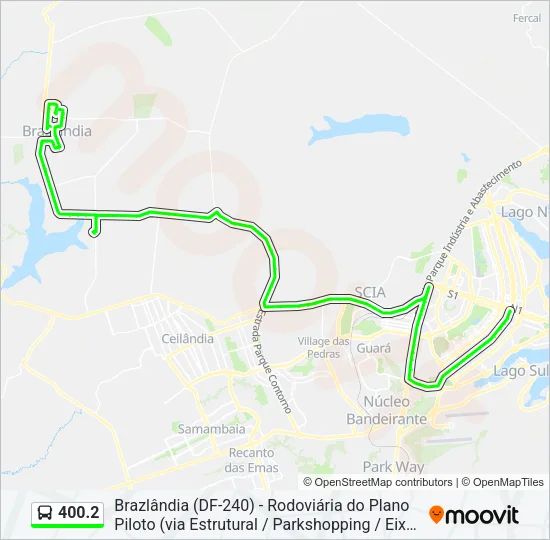 400.2 Bus Line Map