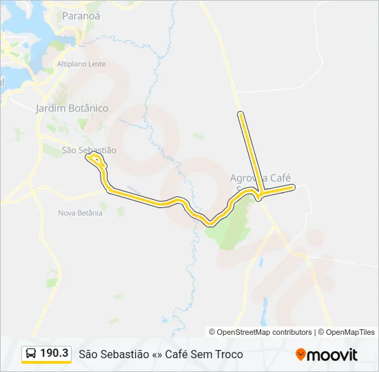 190.3 Bus Line Map