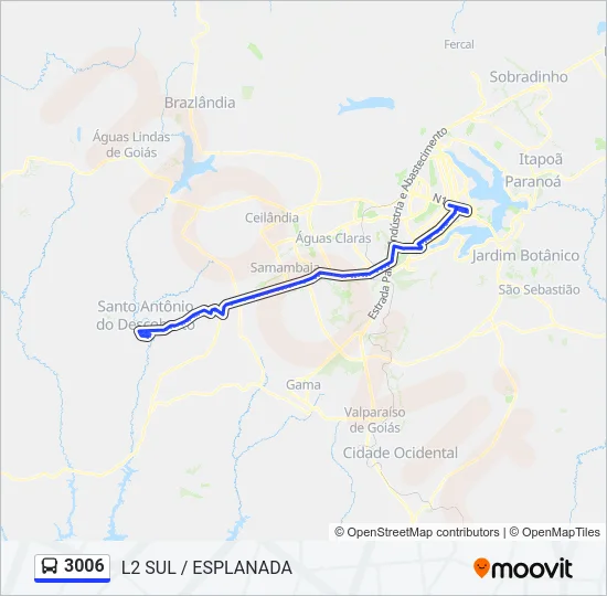 3006 Bus Line Map