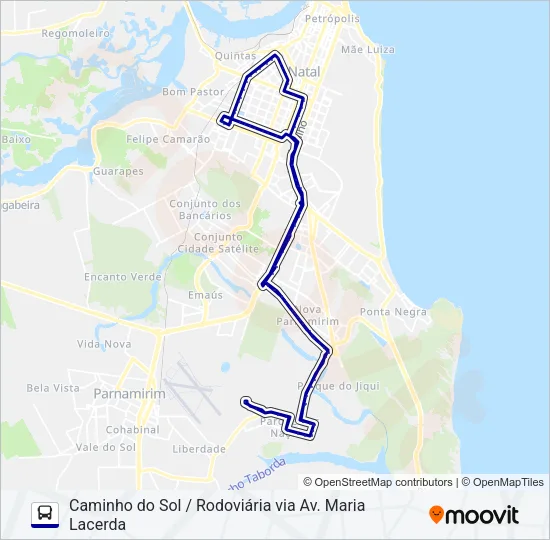 OPCIONAL L1 Bus Line Map