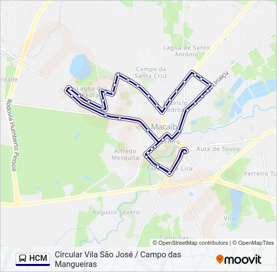 HCM Bus Line Map