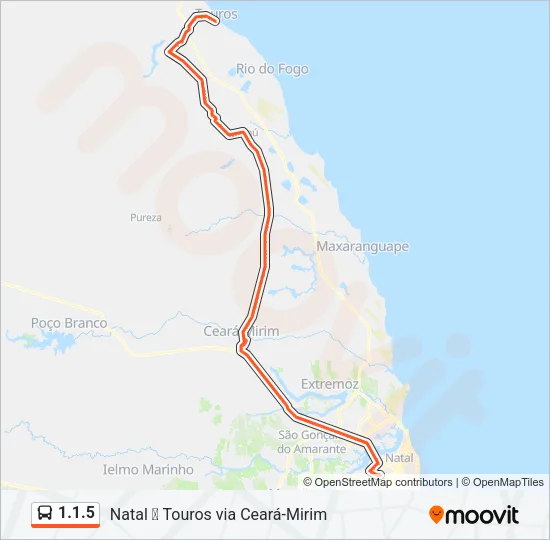 1.1.5 Bus Line Map
