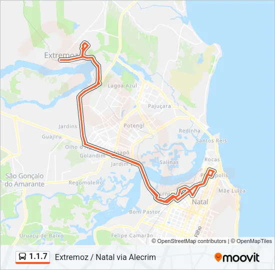1.1.7 Bus Line Map