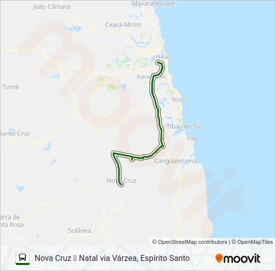 140-111 Bus Line Map