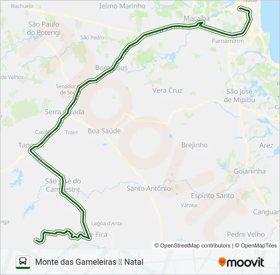 150-112 Bus Line Map