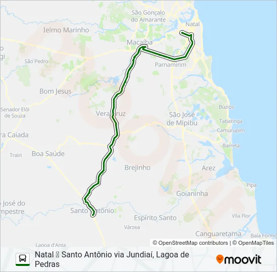 150-114 Bus Line Map