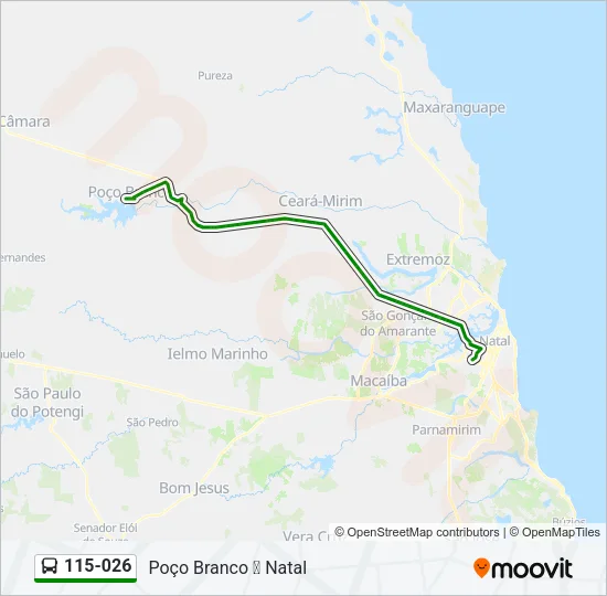 115-026 Bus Line Map