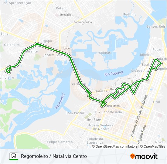 OPCIONAL 1.E1.47 bus Line Map