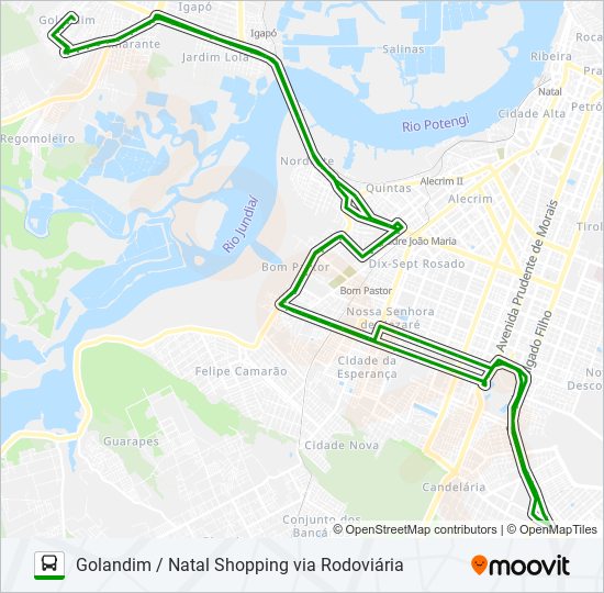 OPCIONAL 1.E1.39 bus Line Map