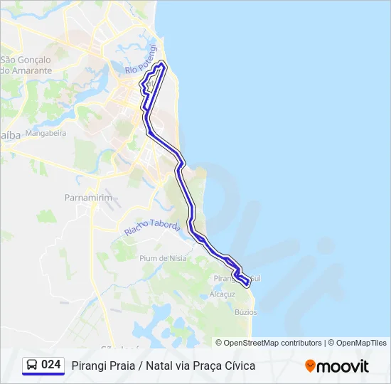 024 Bus Line Map