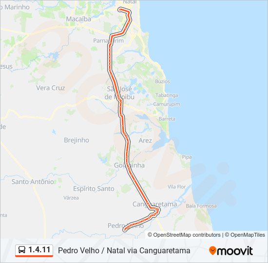 1.4.11 bus Line Map