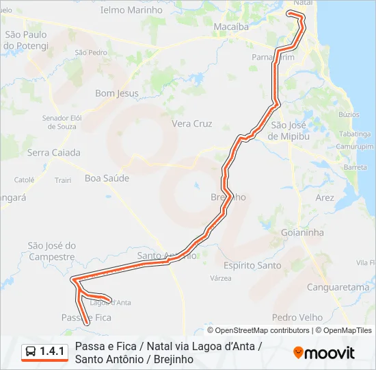1.4.1 Bus Line Map