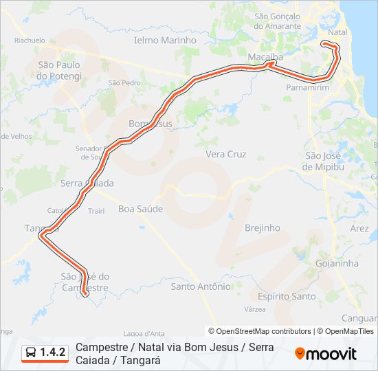 1.4.2 bus Line Map