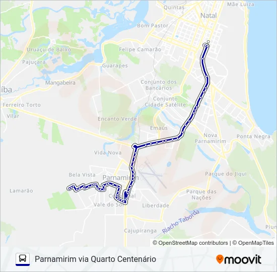 OPCIONAL C1 Bus Line Map